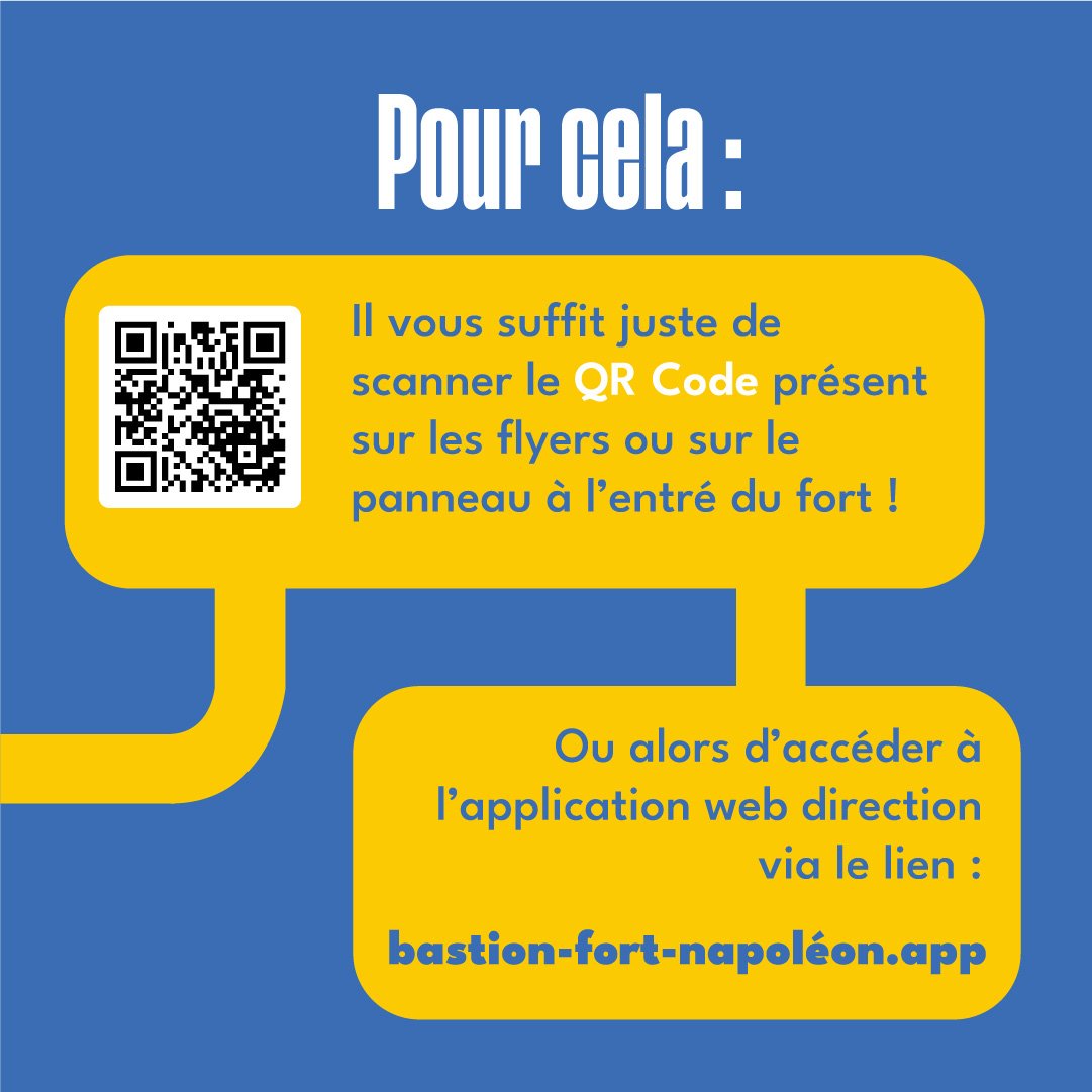 Post Instagram 3 - accès et QR code Bastion